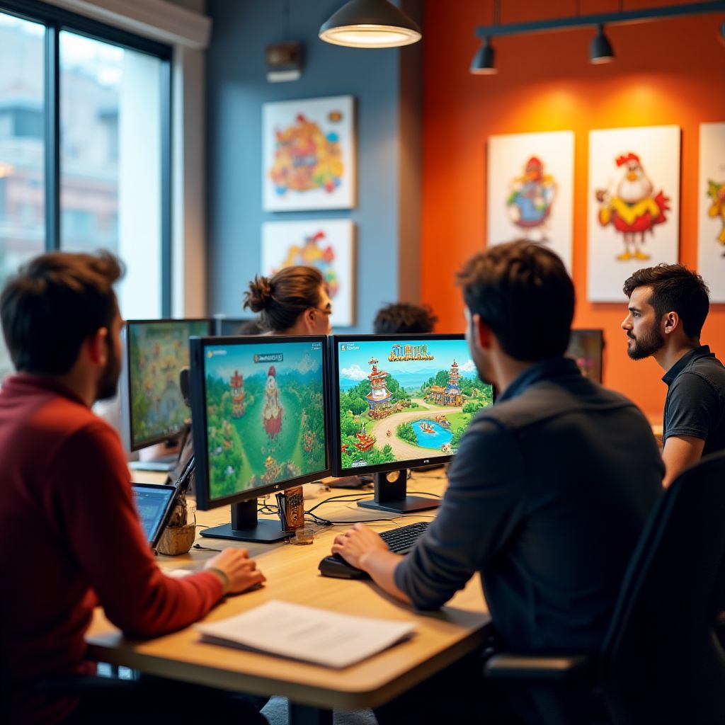 Different levels in ChickenRoad game