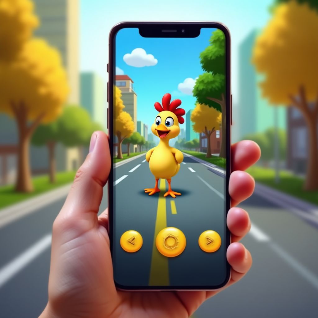 ChickenRoad game controls demonstration